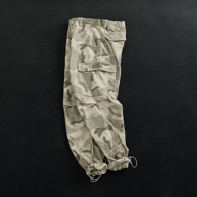 Damen Cargohose mit vielseitigen Taschen und modernem Camouflage-Design R&B