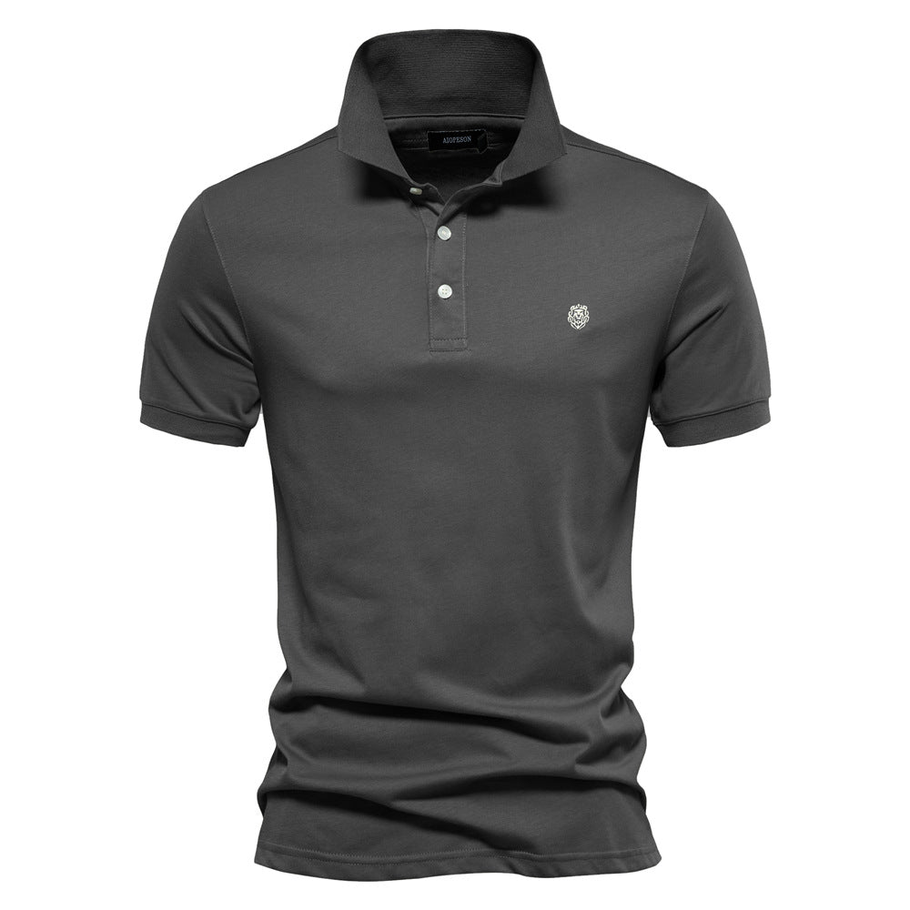 Herren Polo-Shirt mit feiner Piqué-Struktur und klassischem Kragen