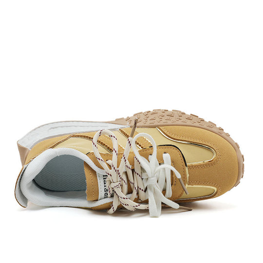 Damen Sportliche Luxus Sneakers mit atmungsaktiver Netzoberfläche und dämpfender Sohle R&B