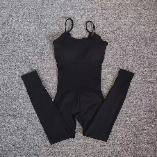 Damen Funktionsstrumpfhose mit Spaghettiträgern und hohem Bund R&B