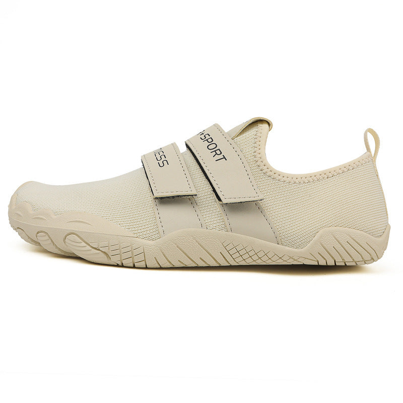 Damen Sportliche Wasserschuhe mit velcro Riemen und rutschfester Sohle