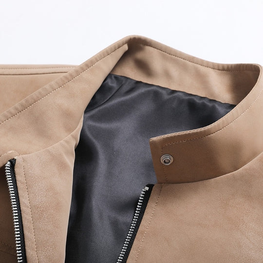 Herren modische Übergangsjacke im lässigen Stil mit praktischen Taschen R&B