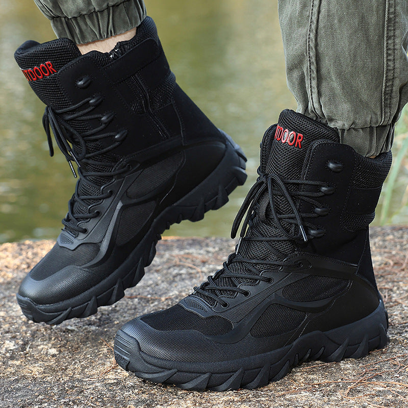 Herren Multifunktionale Outdoor-Wanderschuhe mit rutschfester Sohle und atmungsaktivem Obermaterial