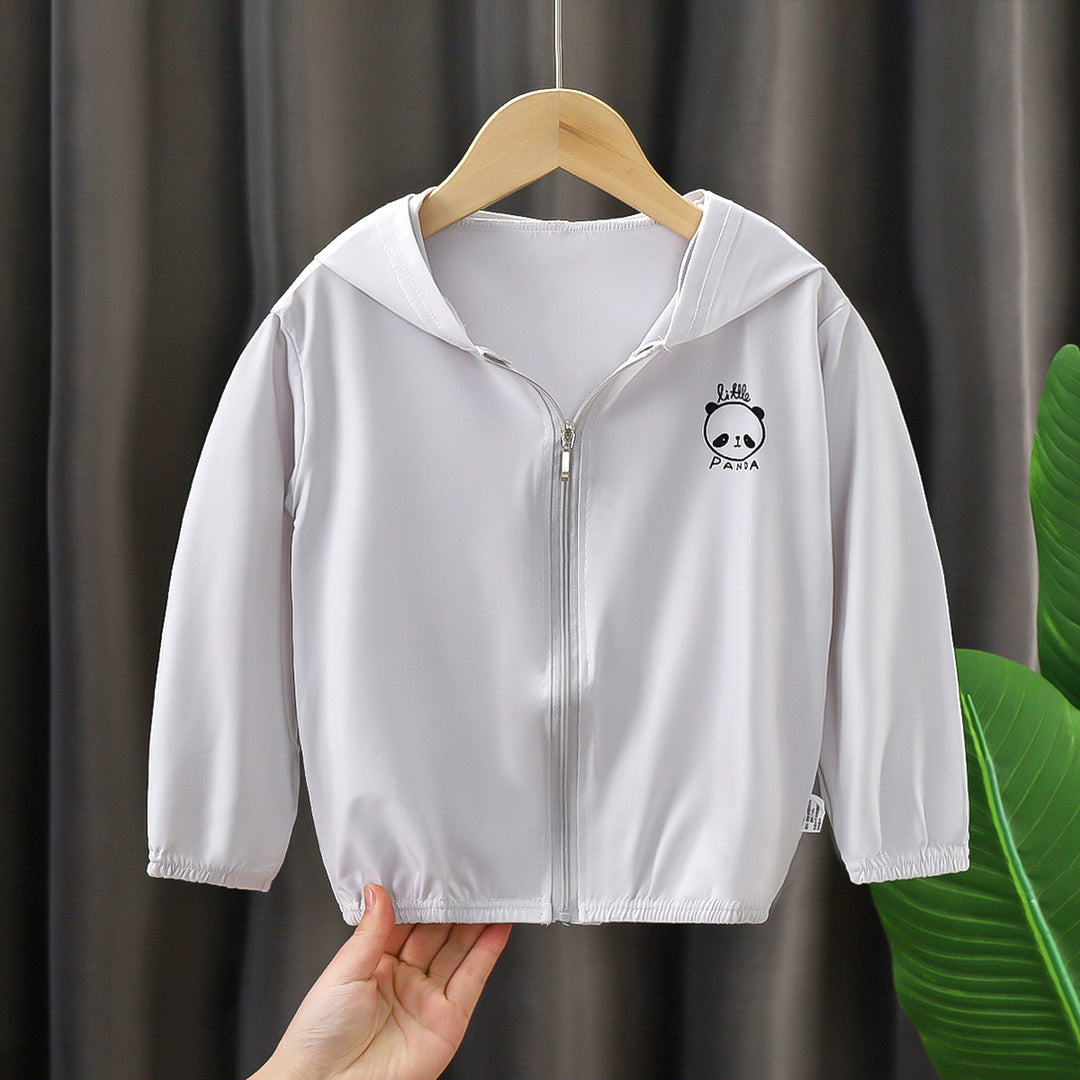 Unisex nan leichte Kapuzenjacke für Kleinkinder mit Reißverschluss und elastischen Bündchen R&B