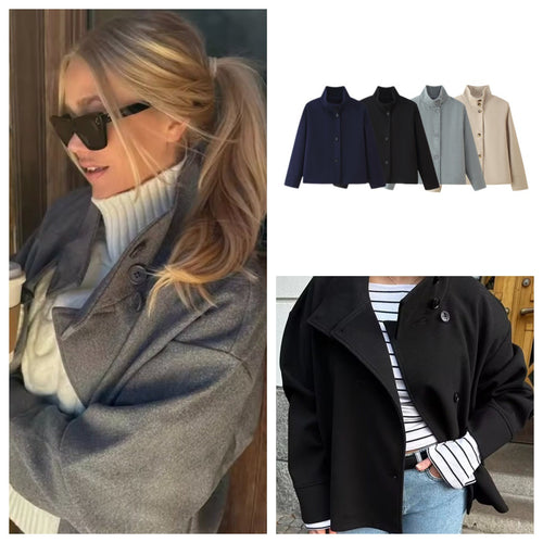 Damen elegante Übergangsjacke R&B