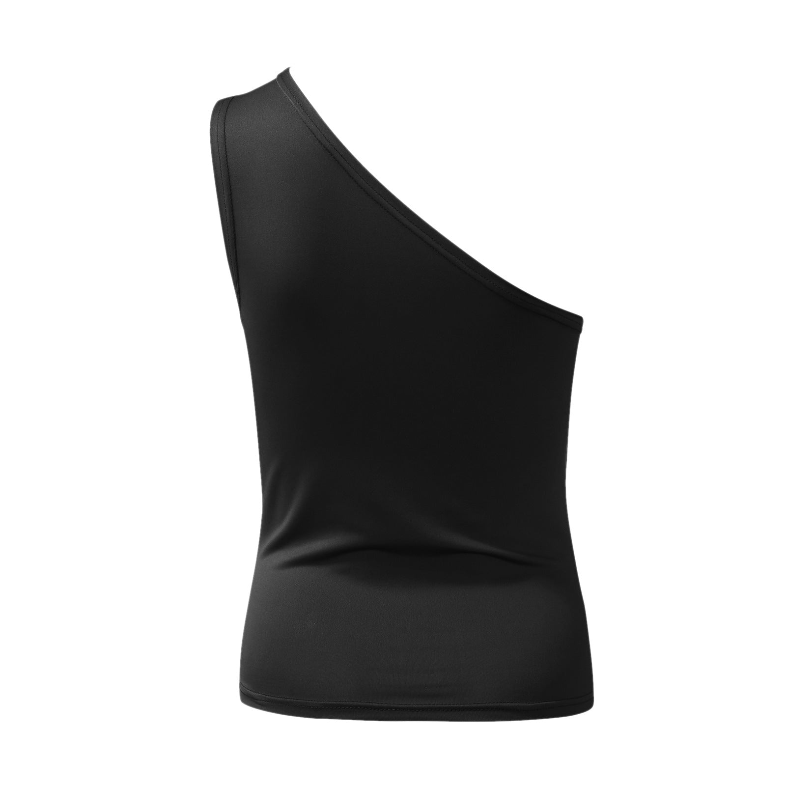 Damen asymmetrisches Bodysuit mit modischem Cut-Out R&B