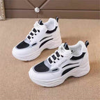 Damen Sportliche Sneakers mit dämpfender Laufsohle und atmungsaktiven Mesh-Einsätzen R&B