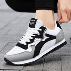 Damen Sportliche Lauf-Sneaker mit atmungsaktivem Mesh und gepolsterter Sohle R&B
