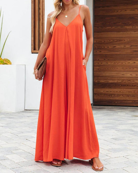 Damen lässiges Maxikleid R&B