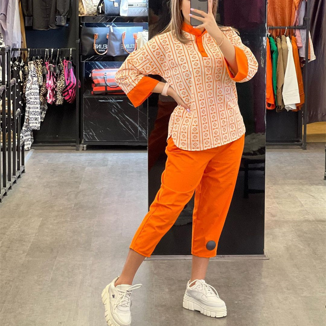 Damen lässige Freizeitbluse R&B