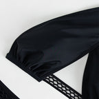 Damen Triangel-Bikini-Set mit bindbarem Oberteil und hoch geschnittenem Höschen R&B