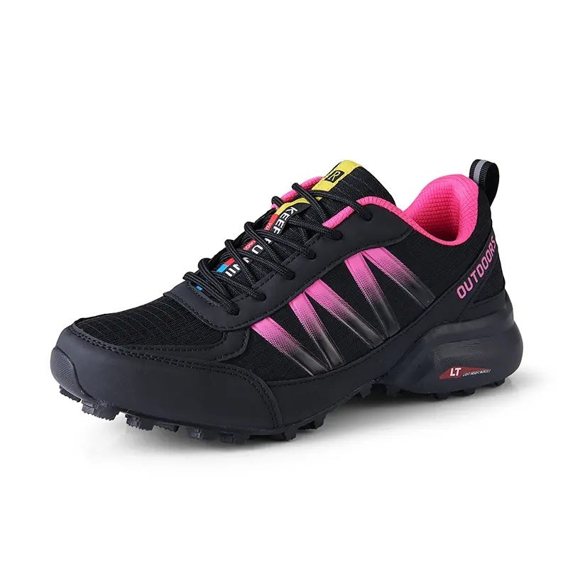 Damen Multifunktionale Trailrunning-Schuhe mit rutschfester Sohle und atmungsaktivem Mesh-Obermaterial