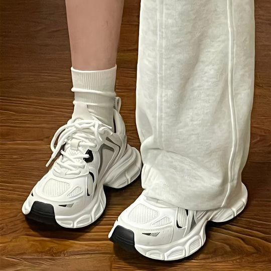 Damen Sportliche Lauf- und Freizeitschuhe mit dämpfendem Sohlenprofil R&B