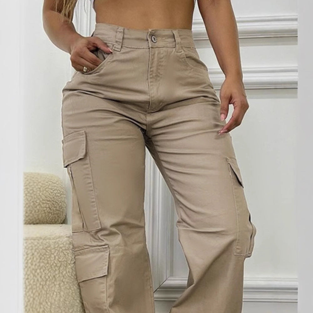 Damen Cargo-Hosen R&B