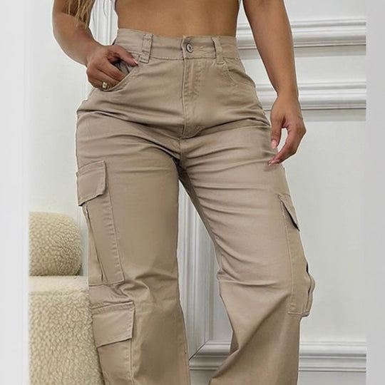 Damen Cargo-Hosen R&B