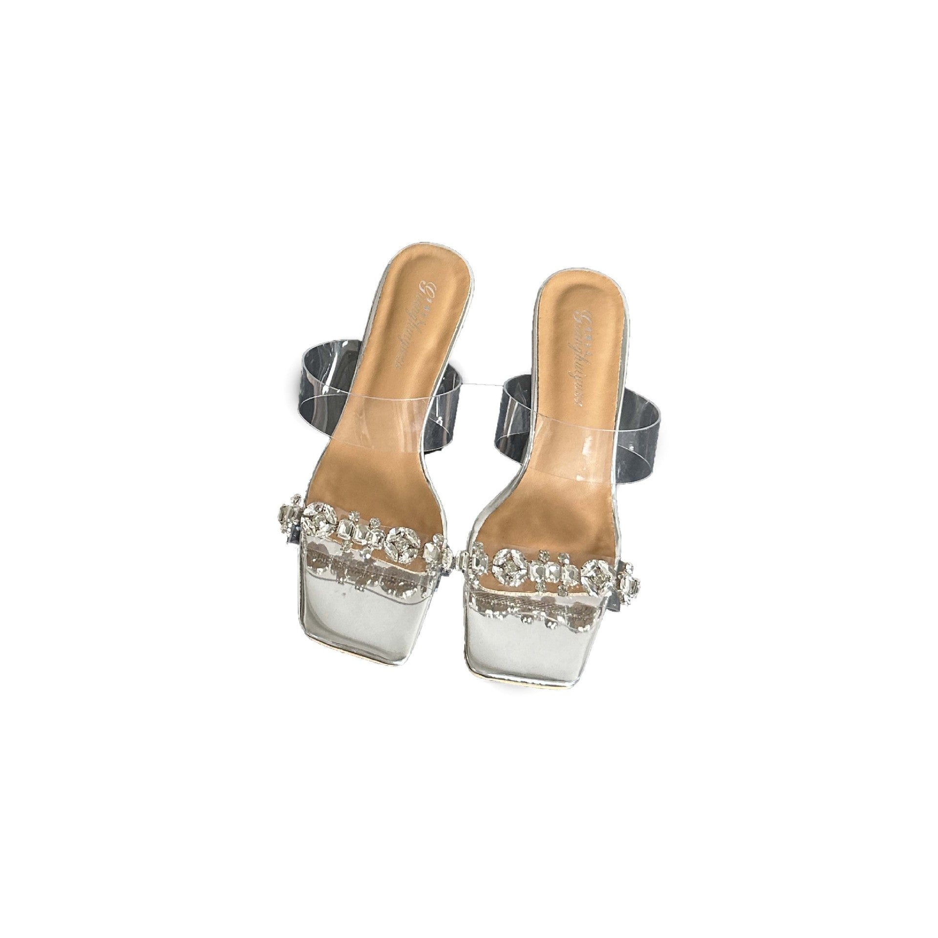 Damen Glamouröse Sandalen mit funkelnden Akzenten R&B