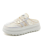 Damen bequeme Freizeitschuhe mit großzügigem Fersenbereich und modischem Design R&B