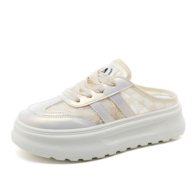 Damen bequeme Freizeitschuhe mit großzügigem Fersenbereich und modischem Design R&B