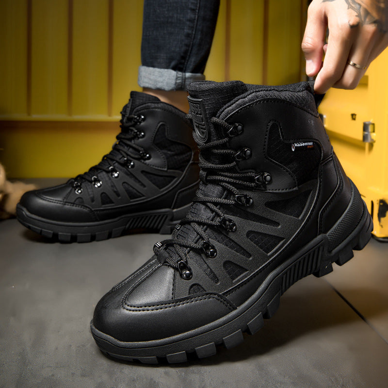 Damen taktische Outdoor-Stiefel mit rutschfester Sohle und atmungsaktivem Obermaterial