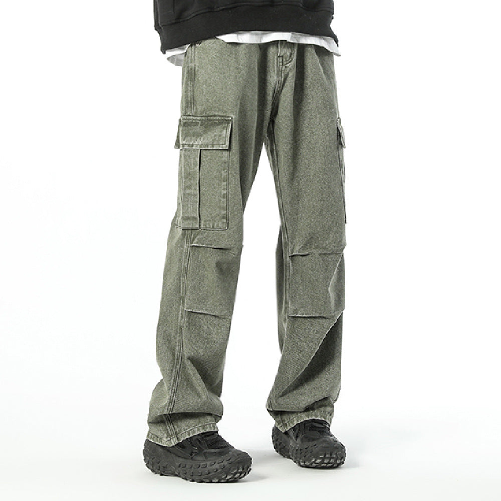 Herren Cargo-Hose mit vielseitigen Taschen und bequemem Schnitt R&B