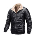 Herren Lederjacke mit warmem Innenfutter
