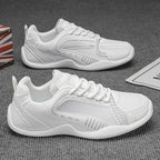 Damen Sportliche Sneaker mit atmungsaktiven Mesh-Elementen und rutschfester Sohle R&B