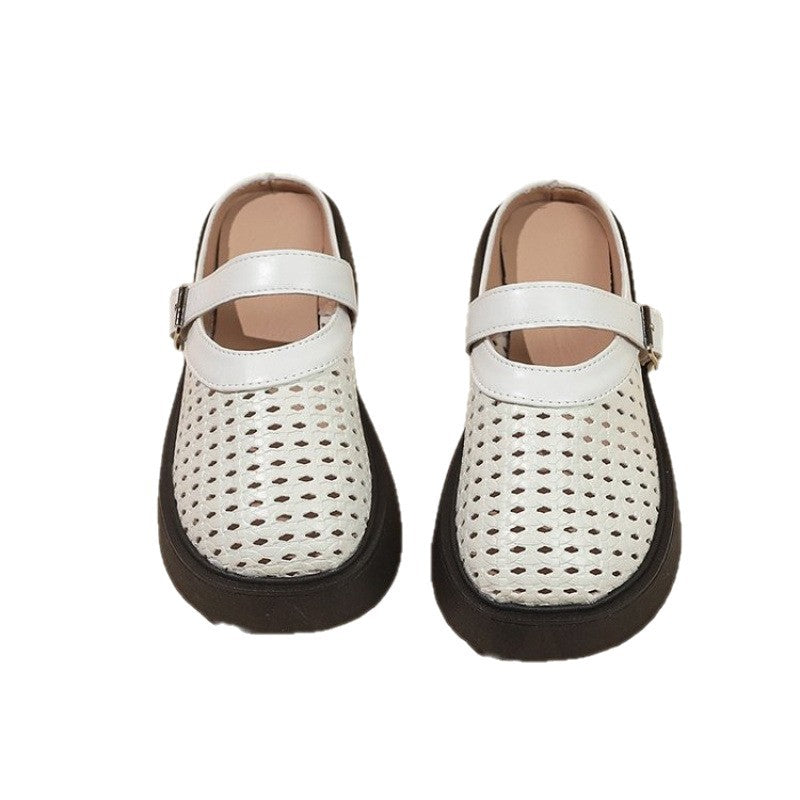 Damen Atmungsaktive Clogs mit verstellbarem Riemen R&B
