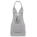 Damen Glamouröses und figurbetontes Strandkleid R&B