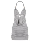 Damen Glamouröses und figurbetontes Strandkleid R&B