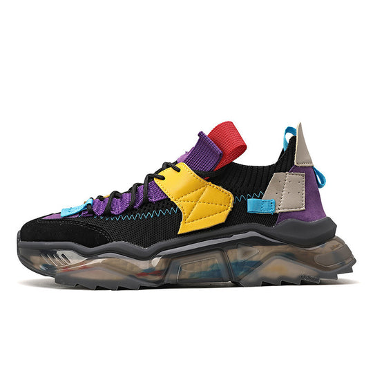 Damen Modische Outdoor-Sneaker mit atmungsaktiver Mesh-Oberfläche und rutschfester Sohle R&B