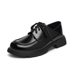 Damen Modische Halbschuhe mit robustem Profil und elegantem Design