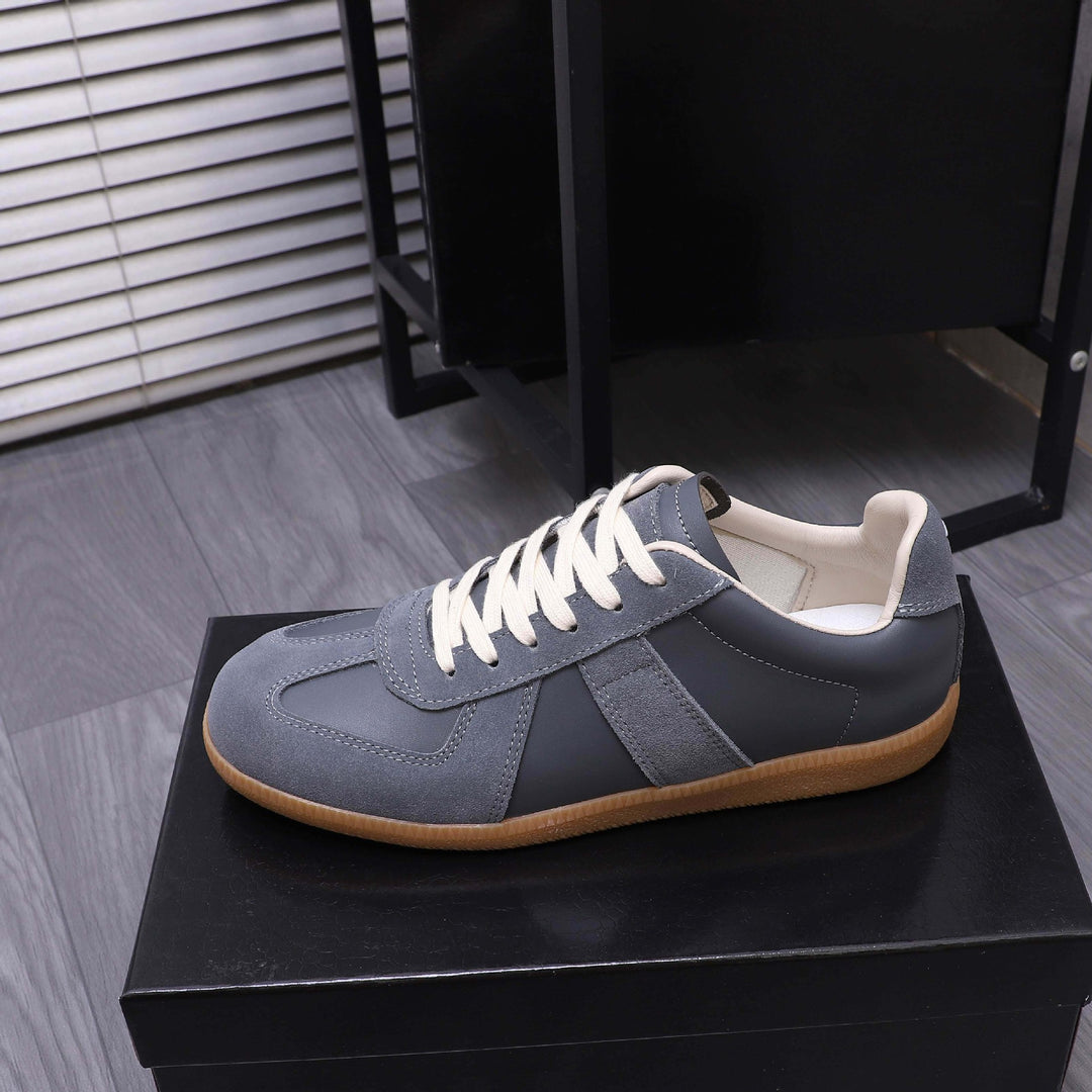 Damen Sportliche Leder Sneakers mit modischem Design und rutschfester Sohle R&B