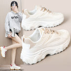 Damen modische Sneakers mit atmungsaktiver Mesh-Oberfläche und rutschfester Sohle R&B