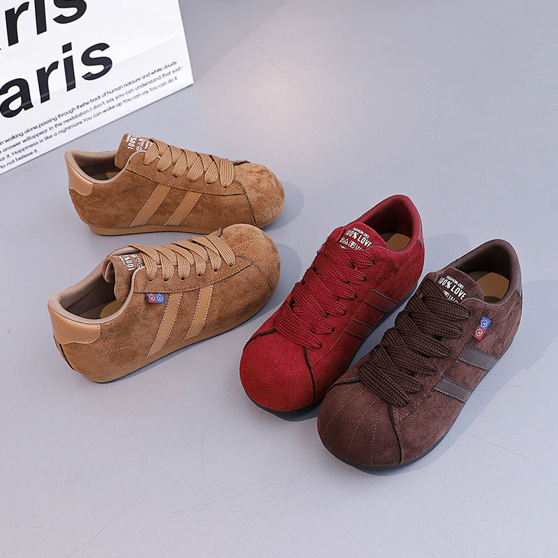 Damen Sneaker aus Rauleder mit komfortablem Fußbett R&B