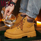 Damen Modische und robuste Stiefel mit der perfekten Kombination aus Komfort und Stil