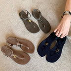 Damen Lederige Sandalen R&B
