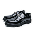 Damen Elegante und stilvolle Mokassins mit Ketten-Detail R&B