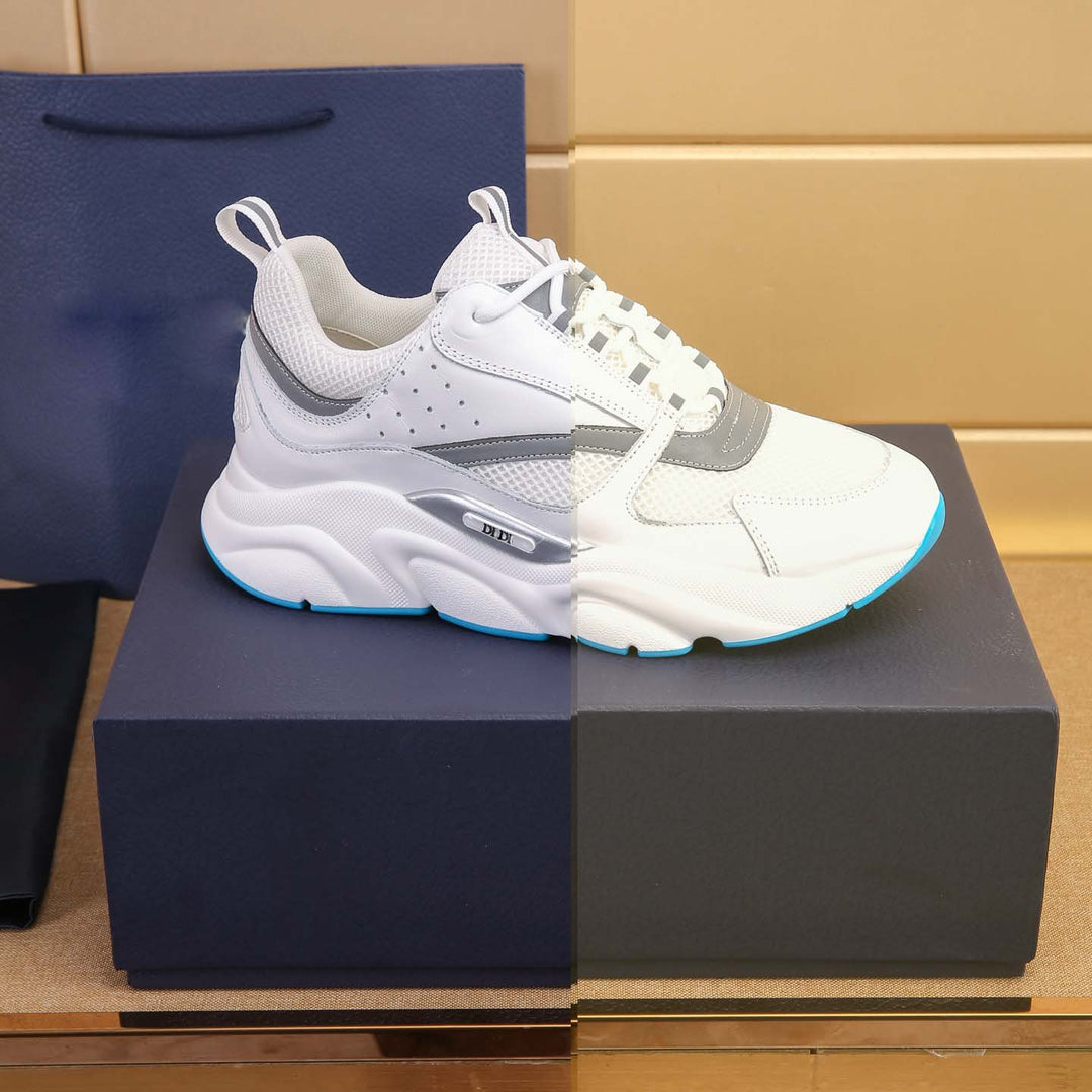Damen Komfortable Trend Sneakers mit atmungsaktiver Mesh-Oberfläche von R&B
