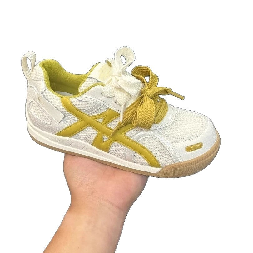 Damen Sportliche Atmungsaktive Sneakers mit einzigartigem Design und bequemen Schnürsenkeln R&B