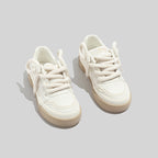 Damen lässige Sneakers mit textilem Obermaterial und gepolsterter Einlegesohle