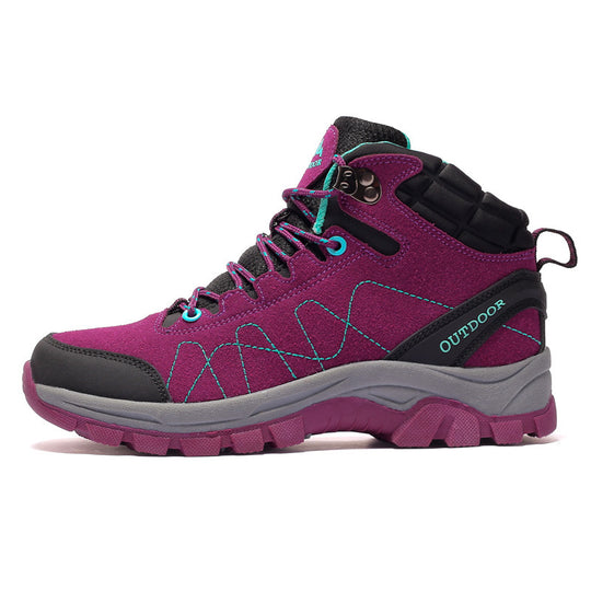 Damen robuste Wanderschuhe mit wasserdichtem Obermaterial und rutschfester Sohle R&B