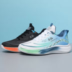 Damen Sportliche Lauf-Sneaker mit atmungsaktiver Mesh-Oberfläche und dämpfender Sohle R&B