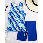 Damen Tankini-Set mit modischem Tragekomfort und verstellbaren Bändern R&B