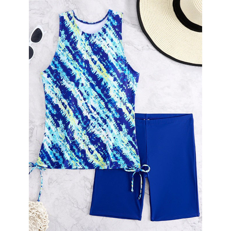 Damen Tankini-Set mit modischem Tragekomfort und verstellbaren Bändern R&B