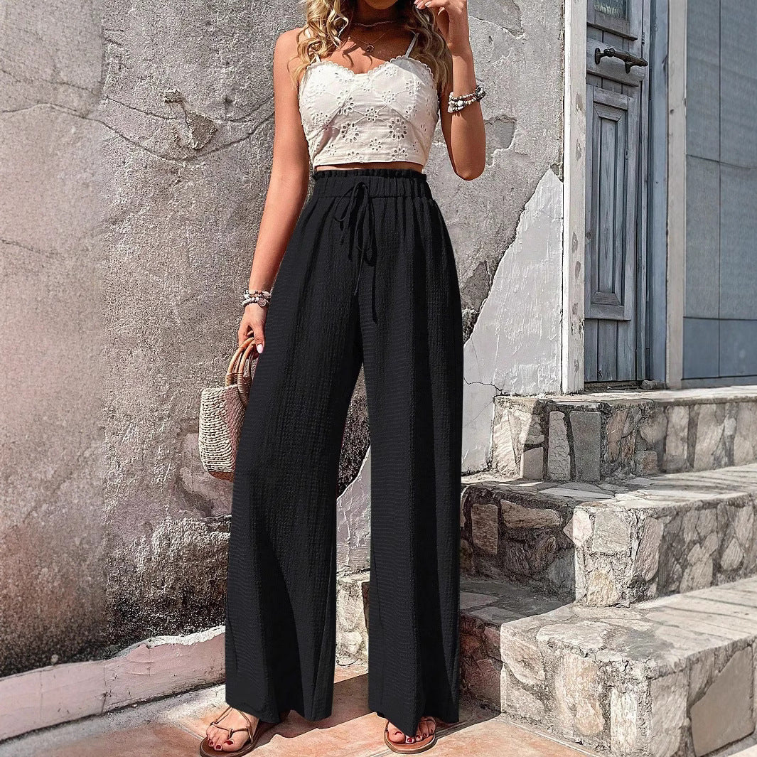 Damen weite Hosen R&B
