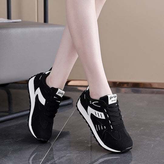 Damen Sportliche Sneaker mit atmungsaktiver Oberfläche und rutschfester Sohle R&B