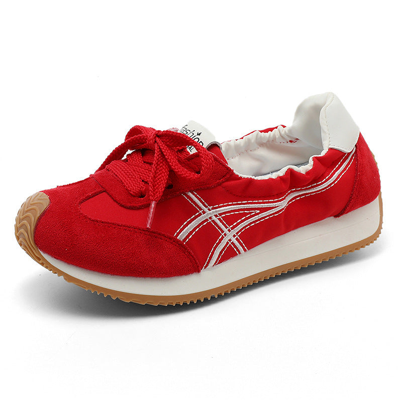 Damen Sportliche Sneaker mit elastischem Einstieg und rutschfester Sohle R&B