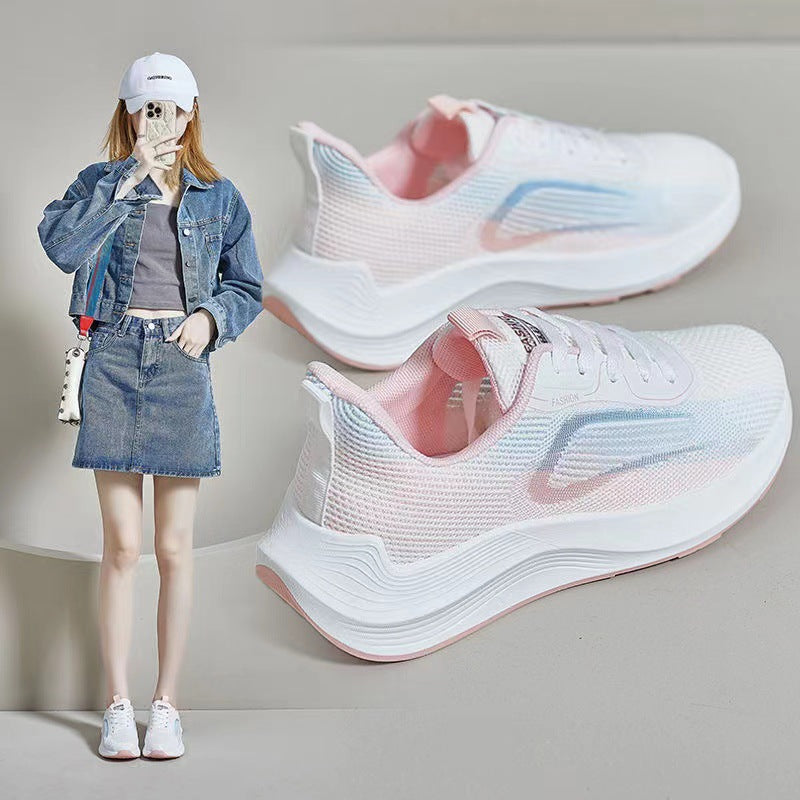 Damen Leichte Lauf- und Freizeitschuhe mit atmungsaktivem Obermaterial und Flexibilität R&B
