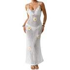 Damen Strandkleid mit Blumenmuster R&B