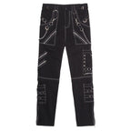 Herren Cargo-Hose mit Ketten-Details und praktischen Taschen R&B